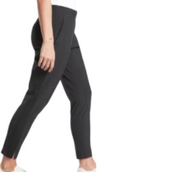Athleta Brooklyn Black Mid Rise Ankle Pant 12 - Picture 1 of 5